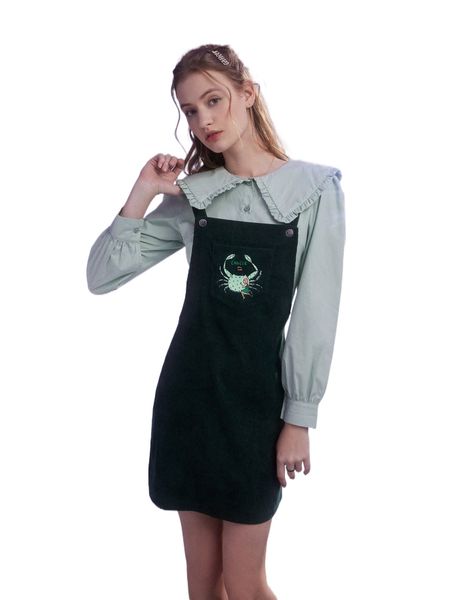 romwe x amor fati starsalign cancer letter crab graphic pocket corduroy overall dress p7jw#, Black;gray
romwe x amor fati starsalign cancer letter crab graphic pocket corduroy overall dress p7jw#, Black;gray