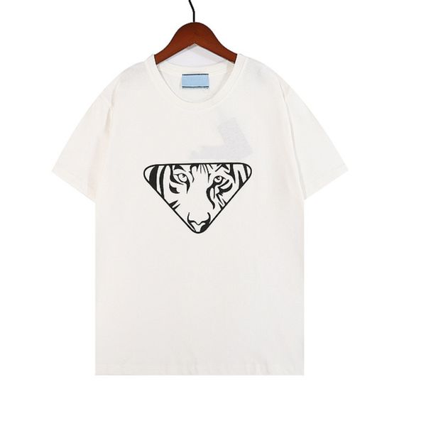 summer designer mens t shirts tiger head triangle brand p luxury fashion t-shirt casual loose tees 100% cotton womens tshirts 6he8, White;black
summer designer mens t shirts tiger head triangle brand p luxury fashion t-shirt casual loose tees 100% cotton womens tshirts 6he8, White;black