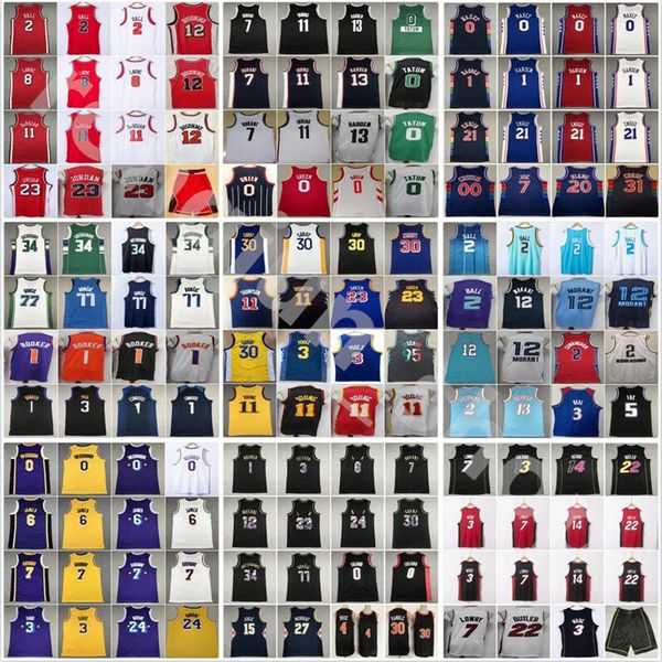 stitched 2022 basketball doncic morant tatum ball curry derozan green lillard booker beal george fox anthony harden randle leonard antetokou, Black;red
stitched 2022 basketball doncic morant tatum ball curry derozan green lillard booker beal george fox anthony harden randle leonard antetokou, Black;red