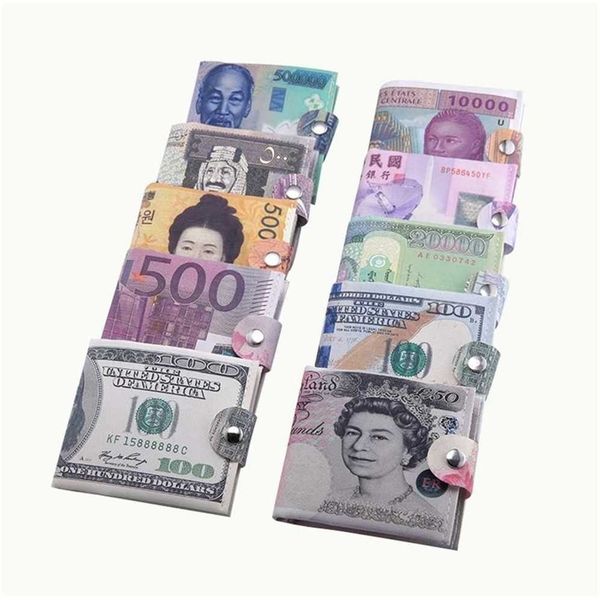 benjamin franklin 100 hundred currency money printed bifold wallet us dollar pound yen bill pattern canvas purses handbag credit card holder, White
benjamin franklin 100 hundred currency money printed bifold wallet us dollar pound yen bill pattern canvas purses handbag credit card holder, White