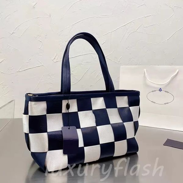 2022 latest ladies woven shopping bag large capacity designers luxurys shoulder bags fashionable all-match handbag