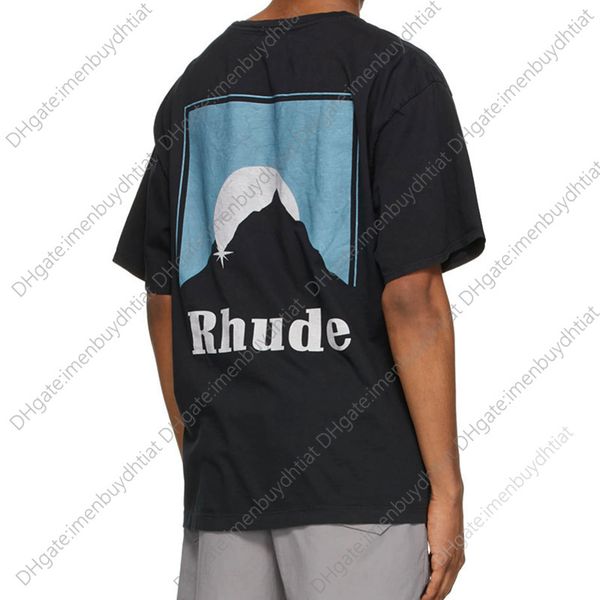 t shirt designer sell well rhude t-shirt snow mountain snake printed street men and women short sleeve streetwear 1 001, White;black
t shirt designer sell well rhude t-shirt snow mountain snake printed street men and women short sleeve streetwear 1 001, White;black