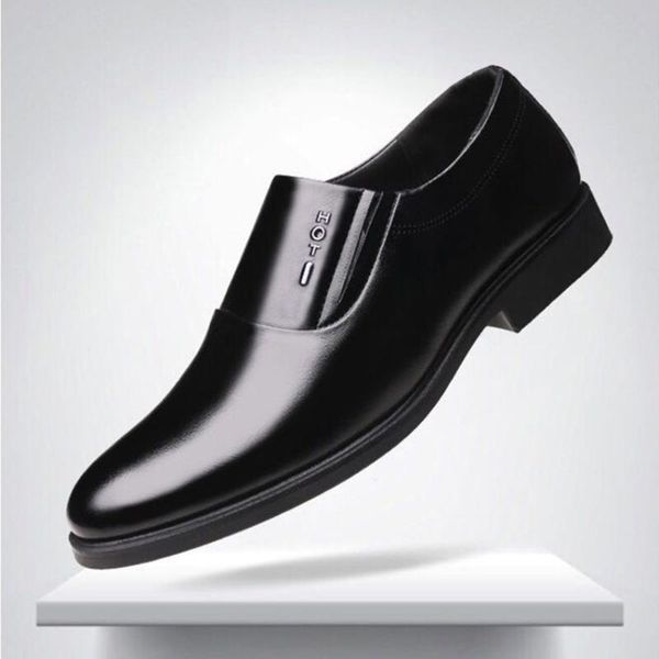 dress shoes fashion slip on men oxfords business 2022 classic leather men's suits, Black
dress shoes fashion slip on men oxfords business 2022 classic leather men's suits, Black