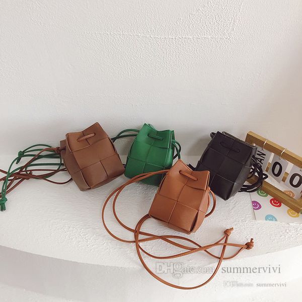 fashion children handbags kids pu leather weaving single shoulder bag girls messenger drawstring bucket bag kid purse q6411, Black
fashion children handbags kids pu leather weaving single shoulder bag girls messenger drawstring bucket bag kid purse q6411, Black