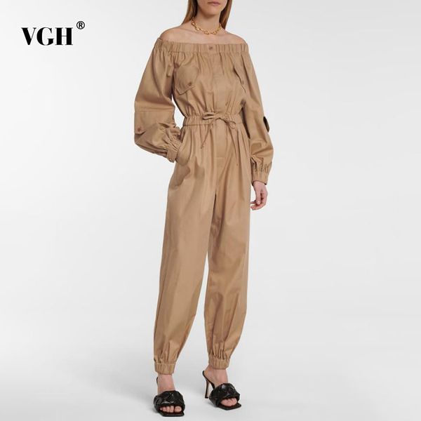khaki casual jumpsuit for women slash neck long sleeve high waist lace up bowknot wide leg pants loose jumpsuits female 210507, Black;white
khaki casual jumpsuit for women slash neck long sleeve high waist lace up bowknot wide leg pants loose jumpsuits female 210507, Black;white