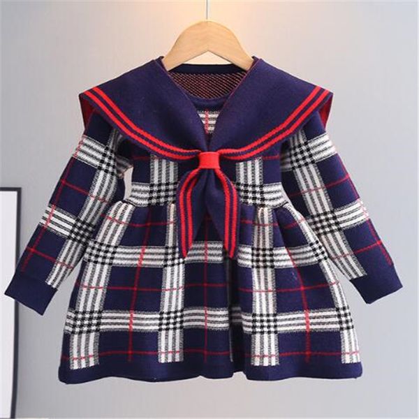 sets girl's dresses baby girls knitted spring autumn preppy style kids long sleeve coat collar children princess, White
sets girl's dresses baby girls knitted spring autumn preppy style kids long sleeve coat collar children princess, White