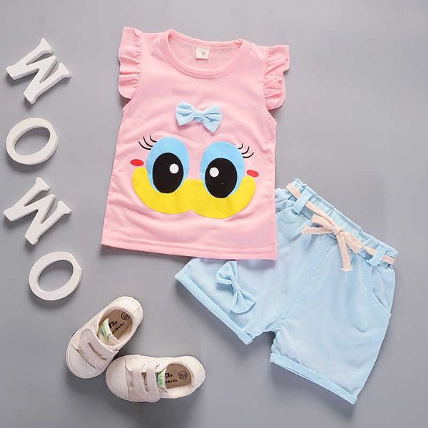 summer cute cartoon 2pcs kids sets baby girls floral t-shirt shorts pants set clothes clothing, White
summer cute cartoon 2pcs kids sets baby girls floral t-shirt shorts pants set clothes clothing, White