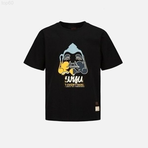 designer su2022 spring and summer new fushen buddha head image printing short sleeve loose round neck men's women's same lover, White
designer su2022 spring and summer new fushen buddha head image printing short sleeve loose round neck men's women's same lover, White