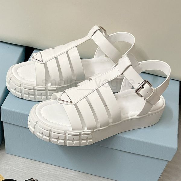 designer sandals muffin bottom triangular buckle genuine leather narrow bandl women shoe the designer strongly recommendstop, Black
designer sandals muffin bottom triangular buckle genuine leather narrow bandl women shoe the designer strongly recommendstop, Black