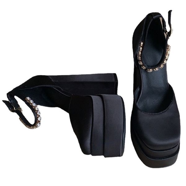 women shoes sandals summer shoes thick high heels platform black redyellow dress party wedding shoes woman pumps brand 220406
women shoes sandals summer shoes thick high heels platform black redyellow dress party wedding shoes woman pumps brand 220406