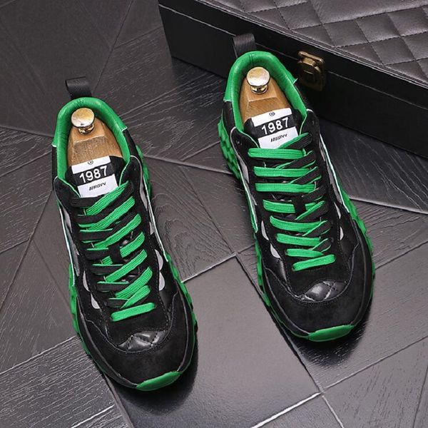 fashion luxury designer charm casual shoes for men flats punk rock prom loafers walking sneakers zapatos hombre d2a4, Black
fashion luxury designer charm casual shoes for men flats punk rock prom loafers walking sneakers zapatos hombre d2a4, Black