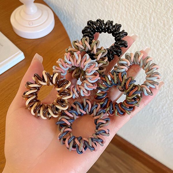 telephone line hair ring three-strand winding head rope new korean ponytail rubber band spiral hair accessories, Slivery;white
telephone line hair ring three-strand winding head rope new korean ponytail rubber band spiral hair accessories, Slivery;white