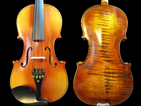 hand-made strad style song brand master4/4 violin.a clear and mellow voice #14642
hand-made strad style song brand master4/4 violin.a clear and mellow voice #14642