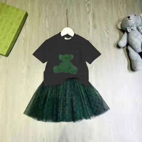 child designer clother sets girl pleated skirt with letter childrens kids short sleeve t-shirt shorts set suit brand skirt cotton tees 90-16, White
child designer clother sets girl pleated skirt with letter childrens kids short sleeve t-shirt shorts set suit brand skirt cotton tees 90-16, White