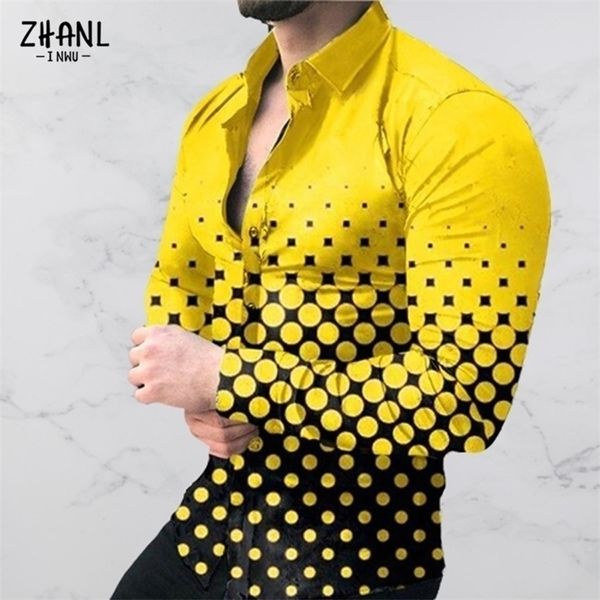 mens shirt long sleeve tees gradient color yellow polka dot print single for men clothing s3xl 220813, White;black
mens shirt long sleeve tees gradient color yellow polka dot print single for men clothing s3xl 220813, White;black