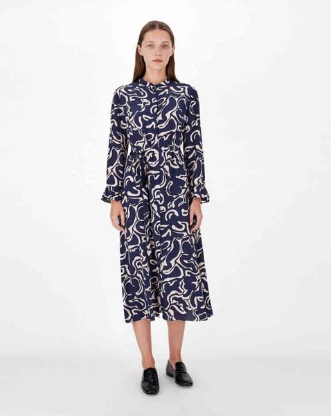 casual dresses max's autumn tibetan blue printed mulberry silk lace up shirt skirt dress female, Black;gray
casual dresses max's autumn tibetan blue printed mulberry silk lace up shirt skirt dress female, Black;gray