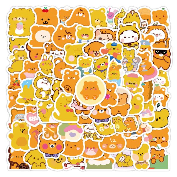 100pcs korean ins bear cute car sticker pack cartoon stationery water cup notebook luggage waterproof decoration wholesale car decals
100pcs korean ins bear cute car sticker pack cartoon stationery water cup notebook luggage waterproof decoration wholesale car decals