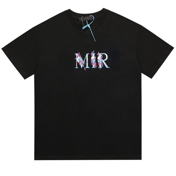 fashion brand mir t shirt color flower letter print high street short sleeve couple loose t-shirt for men and women, White;black
fashion brand mir t shirt color flower letter print high street short sleeve couple loose t-shirt for men and women, White;black