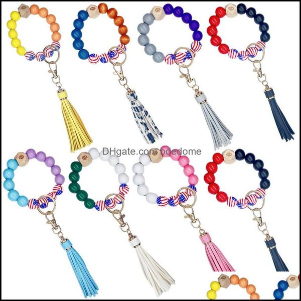 key rings printed flag wooden beads wrist keychain pu leather tassel ring dhken, Slivery;golden
key rings printed flag wooden beads wrist keychain pu leather tassel ring dhken, Slivery;golden