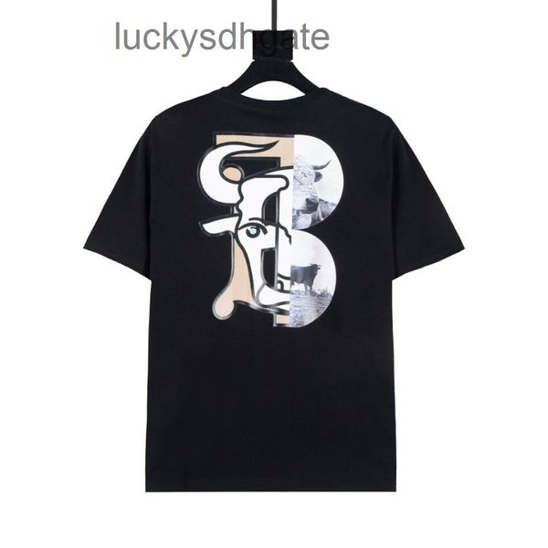 designer t shirt and polo shirt 2022 spring summer home b new tb classic year of the ox letter couple cotton short sleeve men's women&#, White;black
designer t shirt and polo shirt 2022 spring summer home b new tb classic year of the ox letter couple cotton short sleeve men's women&#, White;black