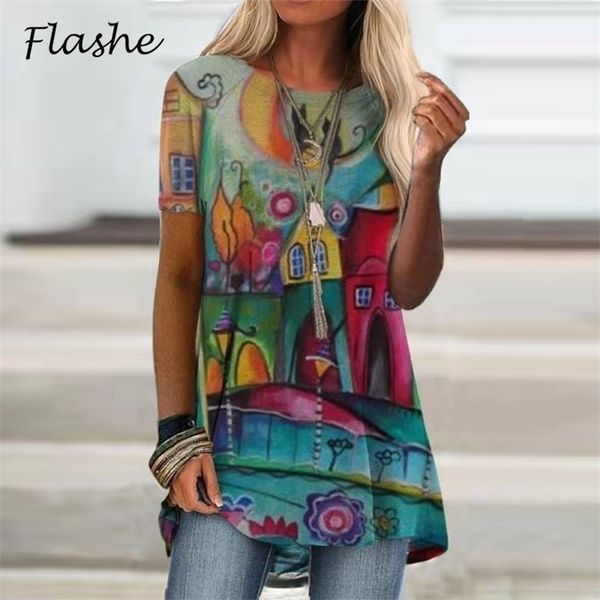 summer women shirt short sleeve o neck 's t-shirts vintage printed tshirt loose casual oversize female tee 220408, White
summer women shirt short sleeve o neck 's t-shirts vintage printed tshirt loose casual oversize female tee 220408, White