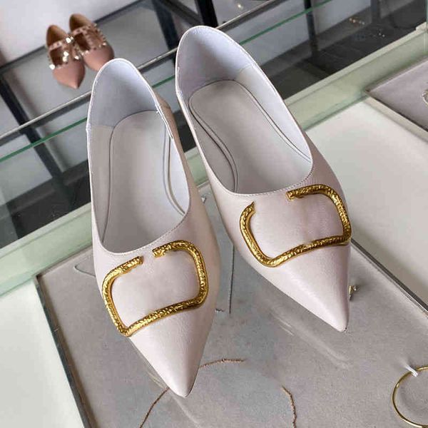 sandals autumn metal button pointed shallow mouth flat shoes women's french low heel casual fashion single, Black
sandals autumn metal button pointed shallow mouth flat shoes women's french low heel casual fashion single, Black