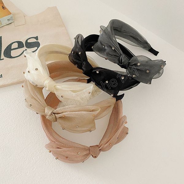 bowknot mesh lace diamond headband fashion hair accessories women's trendy temperament hairband headwear wholesale, Slivery;white
bowknot mesh lace diamond headband fashion hair accessories women's trendy temperament hairband headwear wholesale, Slivery;white