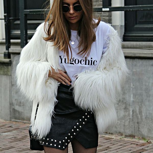 fluffy outfits white hairy fur coat women elegant warm long sleeves female outerwear autumn winter coat hairy coat 2xl l220725, Black
fluffy outfits white hairy fur coat women elegant warm long sleeves female outerwear autumn winter coat hairy coat 2xl l220725, Black