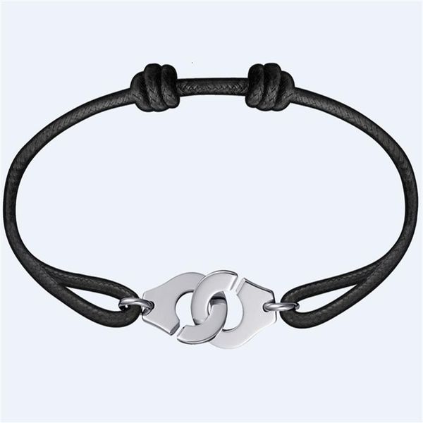 dinh van for women france fashion jewelry 925 sterling silver rope handcuff bracelet menottes215m, Black
dinh van for women france fashion jewelry 925 sterling silver rope handcuff bracelet menottes215m, Black