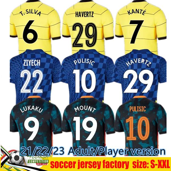 21 22 23finals cfc soccer jersey pulisic ziyech havertz kante werner lukaku mount jorginho 2021 2022 mendy football shirt home men + kids so, Black;yellow
21 22 23finals cfc soccer jersey pulisic ziyech havertz kante werner lukaku mount jorginho 2021 2022 mendy football shirt home men + kids so, Black;yellow