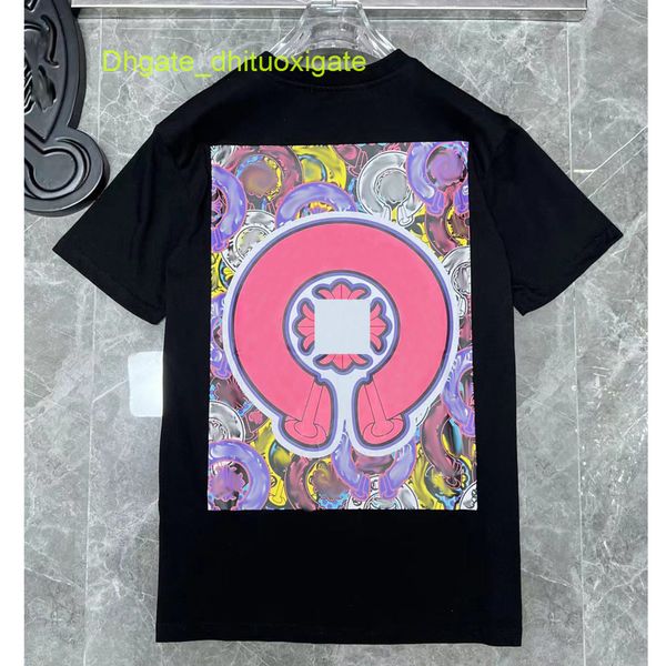 loose men's ch t shirts brand man t-shirt luxury summer women cross sanskrit tees letter designer tshirts boy fashion round neck shirt, White;black
loose men's ch t shirts brand man t-shirt luxury summer women cross sanskrit tees letter designer tshirts boy fashion round neck shirt, White;black