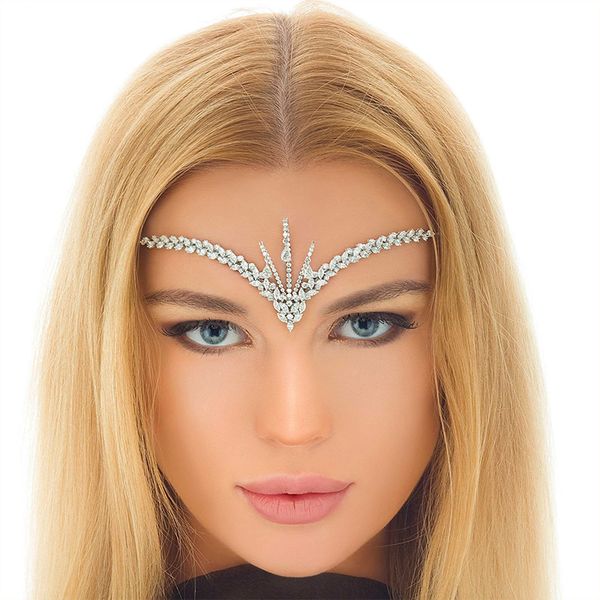 stonefans zircon headband wedding for women luxury designer indian hair tiaras boho forehead bride accessories jewelry gift 220511, Slivery;golden
stonefans zircon headband wedding for women luxury designer indian hair tiaras boho forehead bride accessories jewelry gift 220511, Slivery;golden