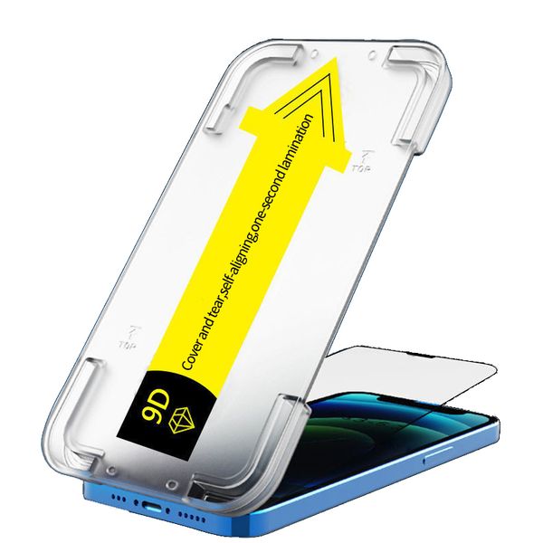 lazy operation one button install tempered glass phone screen protector for iphone 12 13 pro max 11 xs xr matte full coverage scratch resist lazy operation one button install tempered glass phone screen protector for iphone 12 13 pro max 11 xs xr matte full coverage scratch resist