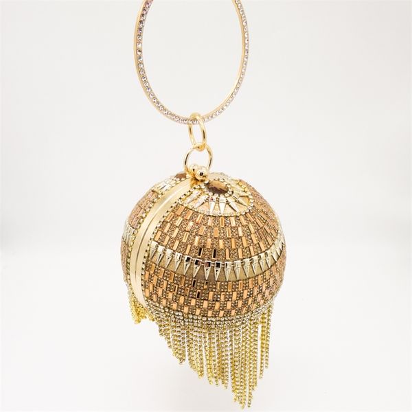 boutique de fgg elegant tassels women round bag ball purses crysal evening clutch bags wedding party diamond wristlets handbags 220621
boutique de fgg elegant tassels women round bag ball purses crysal evening clutch bags wedding party diamond wristlets handbags 220621