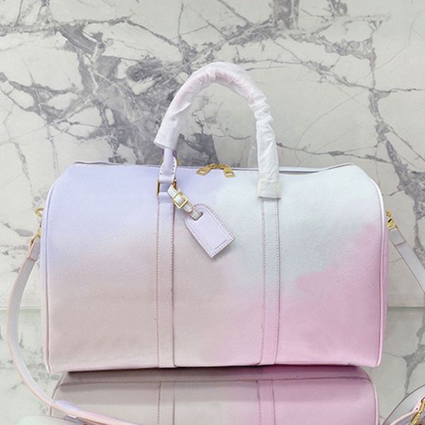 gradient travel bag handbag tote bags crossbody bag letter printing durable original hardware accessories large capacity two handle double z
gradient travel bag handbag tote bags crossbody bag letter printing durable original hardware accessories large capacity two handle double z