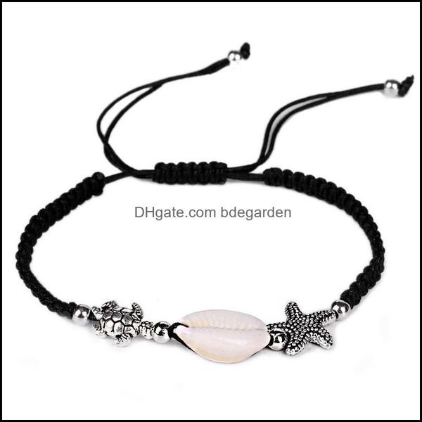 charm bracelets jewelry antique sier plated alloy starfish turtle natural shell bracelet adjustable size drop delive dhyin, Golden;silver
charm bracelets jewelry antique sier plated alloy starfish turtle natural shell bracelet adjustable size drop delive dhyin, Golden;silver
