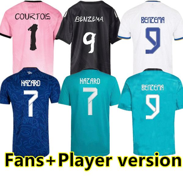 21 22 real madrids benzema hazard soccer jerseys football shirt camavinga alaba asensio modric real marcelo valverde camiseta fans+player 12, Black;yellow
21 22 real madrids benzema hazard soccer jerseys football shirt camavinga alaba asensio modric real marcelo valverde camiseta fans+player 12, Black;yellow