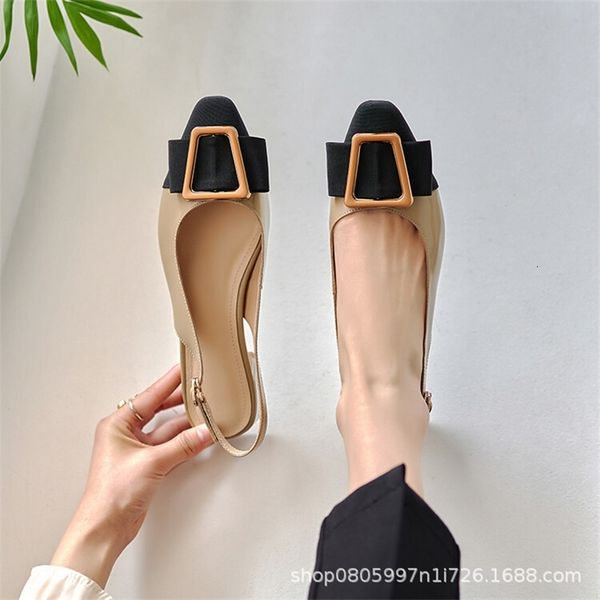 sandals xiaoxiangfeng color matching baotou sandals sy4-7s women's french fashion square head thick heel empty single shoes stla, Black
sandals xiaoxiangfeng color matching baotou sandals sy4-7s women's french fashion square head thick heel empty single shoes stla, Black
