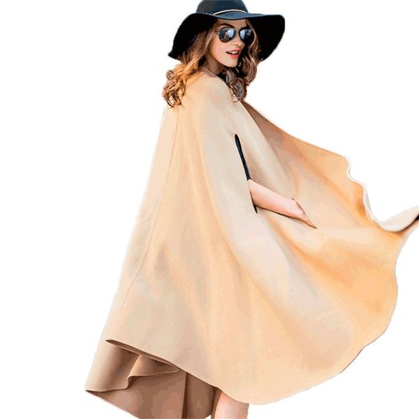 autumn and winter new pure handmade european and american high end double sided cashmere coat women s long woolen coat lj201106, Black
autumn and winter new pure handmade european and american high end double sided cashmere coat women s long woolen coat lj201106, Black
