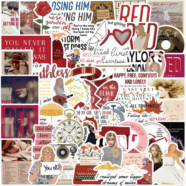 50pcs/set poster small skateboard stickers music album for water bottle notebook lapdecor helmet car sticker pvc guitar decals
50pcs/set poster small skateboard stickers music album for water bottle notebook lapdecor helmet car sticker pvc guitar decals
