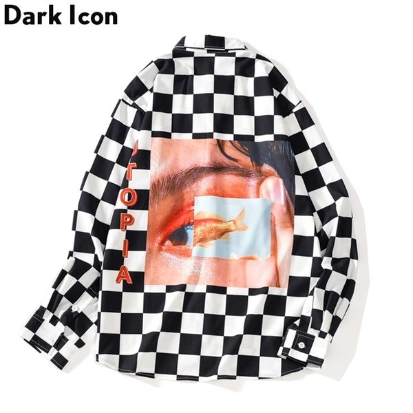 dark icon interesting print plaid mens shirts autumn oversize long sleeved checkered streetwear hipster 220324, White;black
dark icon interesting print plaid mens shirts autumn oversize long sleeved checkered streetwear hipster 220324, White;black