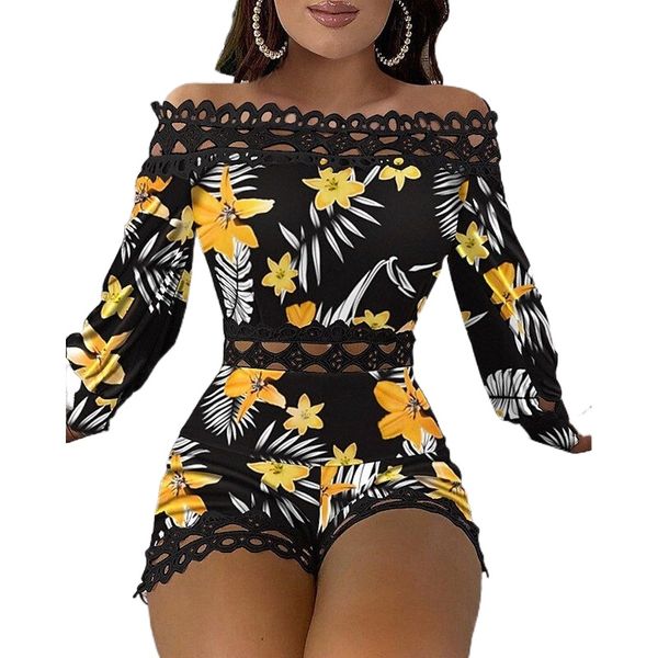 women's rompers zipper print flower / floral daily off shoulder regular summer black a81l#, White;black
women's rompers zipper print flower / floral daily off shoulder regular summer black a81l#, White;black