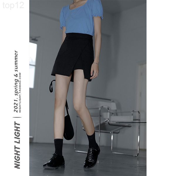 designerhip wrap skirt women's spring and autumn split high waist slim irregular a-line black large skirt pants short luxurious, White
designerhip wrap skirt women's spring and autumn split high waist slim irregular a-line black large skirt pants short luxurious, White