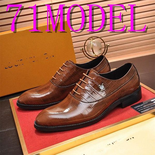 aa men shoes 2021 new spring designer luxury dress shoes business leather lace-up footwear formal shoe for wedding party 11, Black
aa men shoes 2021 new spring designer luxury dress shoes business leather lace-up footwear formal shoe for wedding party 11, Black