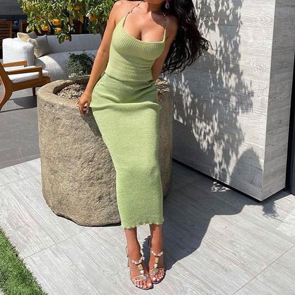 casual dresses summer high waist tight-fitting green dress metal chain halter backless lace-up street holiday sleeveless long, Black;gray
casual dresses summer high waist tight-fitting green dress metal chain halter backless lace-up street holiday sleeveless long, Black;gray