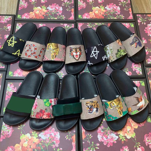 designer classic men women slippers tiger printed pearl wide flat sandals fashion summer luxury outdoor beach shoes l bathroom couple casual, Black
designer classic men women slippers tiger printed pearl wide flat sandals fashion summer luxury outdoor beach shoes l bathroom couple casual, Black