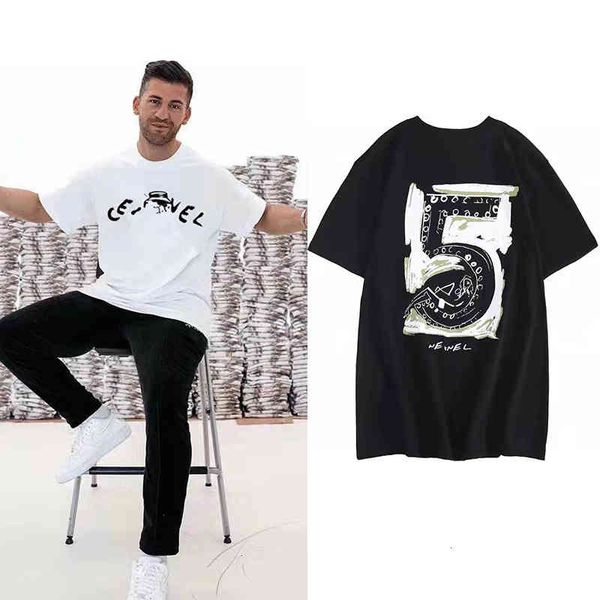 women's t-shirt summer h home front and back printed short sleeve t-shirt for men women, White
women's t-shirt summer h home front and back printed short sleeve t-shirt for men women, White