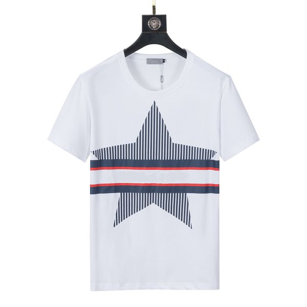 22ss men's t-shirt designer brand casual tee sports animal letters printed pattern summer street loose short sleeve s29, White;black
22ss men's t-shirt designer brand casual tee sports animal letters printed pattern summer street loose short sleeve s29, White;black