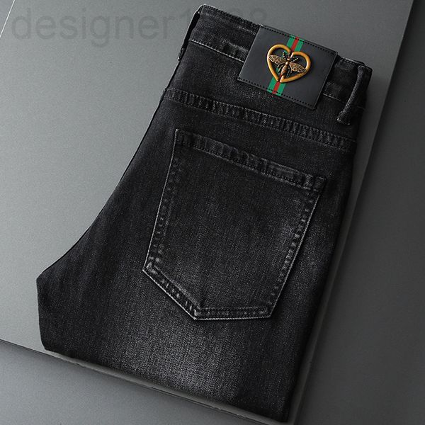 men's jeans designer men 2021 new autumn high-end little bee embroidery straight tube slim fit small feet versatile fashion brand ilwp, Blue
men's jeans designer men 2021 new autumn high-end little bee embroidery straight tube slim fit small feet versatile fashion brand ilwp, Blue