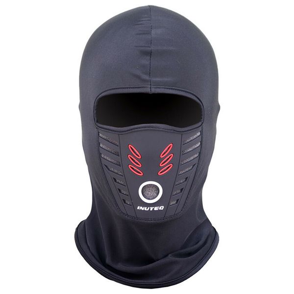Image of Summer/Winter Warm Fleece Cycling Mask Anti-dust Waterproof Windproof Full Face Cover Hat Neck Helmet Mask Balaclavas